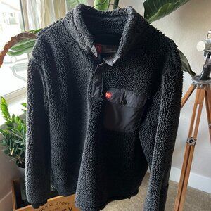 Fleece 1/4 button up